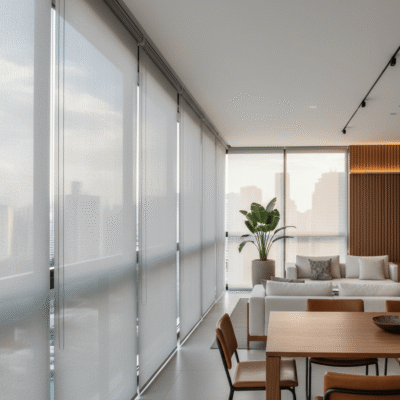 cortina rolo tela solar para varanda vivi decor sao paulo
