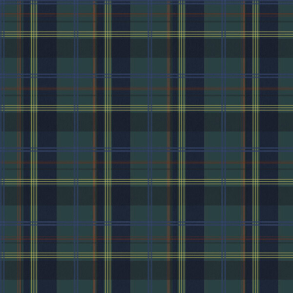 88689 papel parede home finish studio tartan