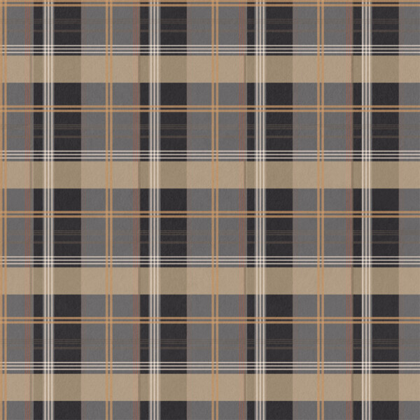 88719 papel parede home finish studio tartan
