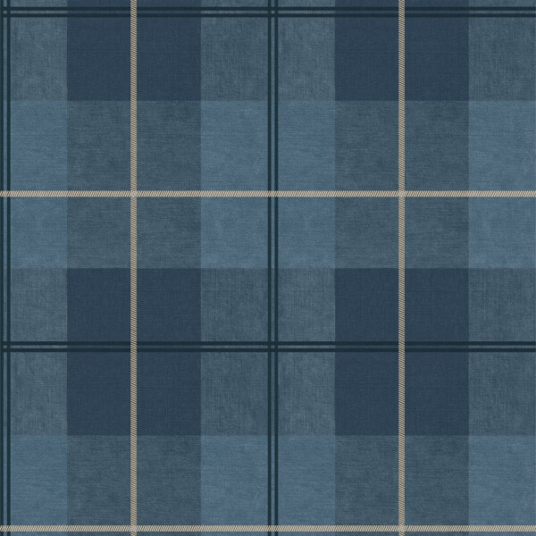 88764 papel parede home finish studio tartan